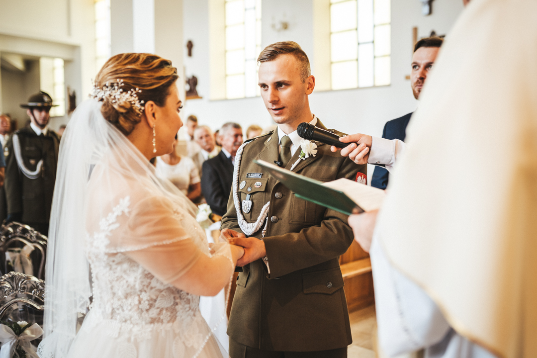 ślub żołnierz jednostka giżycko